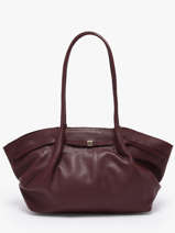 Sac Port paule Caviar Cuir Milano Rouge caviar CA25062