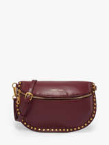 Heuptasje/cross Body Tas Studs Laurent david Violet ld bags 974