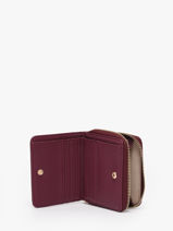 Portefeuille Laurent david Rouge ld wallets 7-vue-porte