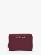 Portefeuille Laurent david Rouge ld wallets 11