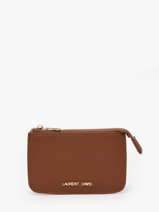 Porte-monnaie Laurent david Marron ld wallets 13