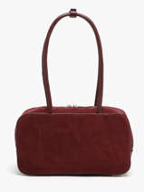 Sac Port paule Velvet Caviar Milano Rouge velvet caviar VC25093