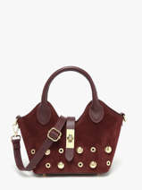 Sac Port� Main Velvet Studs Milano Rouge velvet studs VS25091