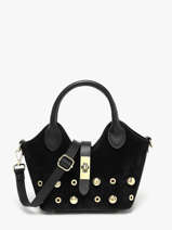 Sac Port� Main Velvet Studs Milano Noir velvet studs VS25091