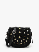 Sac Bandoulire Velvet Studs Milano Noir velvet studs VS25093