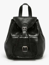 Sac  Dos Eclipse Cuir Paul marius Noir eclipse BAROUECL