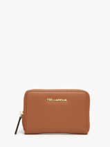 Porte-monnaie Ted lapidus Marron jara TLMQ1503
