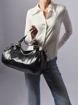 Sac Port paule Sunset Gerard darel Noir sunset DAS01417-vue-porte