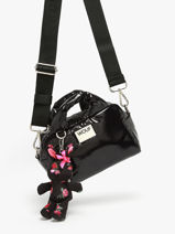 Bijoux De Sac Wouf Noir charms CH250007-vue-porte