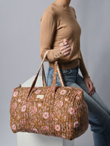 Sac De Voyage Floral Bindi atelier Rose floral SW-vue-porte