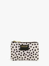 Porte-monnaie Wouf Blanc lucky PW250014