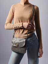 Sac Bandoulire Totally Cuir Pieces Gris totally 17138919-vue-porte