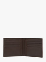 Portefeuille Smooth Cuir Hugo boss Marron smooth HLW403Y-vue-porte