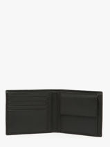 Portefeuille Porte-monnaie Saffiano Cuir Hugo boss Noir saffiano HLM526A-vue-porte