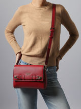 Cross Body Tas Gregoria Guess Rood gregoria BG854620-vue-porte