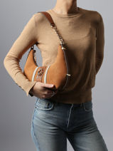 Sac Port� �paule Erenia Cuir Guess Vert erenia SB783818-vue-porte