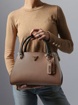 Sac Port Main Noelle Guess Marron noelle ZG967207-vue-porte