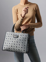 Sac Port Main Neda Guess Bleu neda JP965422-vue-porte