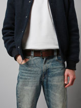 Ceinture Homme Glory Cuir Von dutch Marron belt GLORY-vue-porte