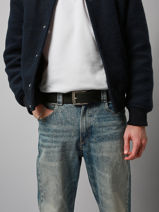 Ceinture Ajustable Von dutch Noir belt HUTCH-vue-porte