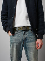 Ceinture Ajustable Nylon Von dutch Vert belt NYLON-vue-porte