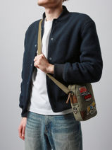 Cross Body Tas Kook Von dutch Groen bags KOOK-vue-porte