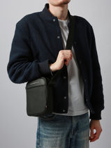 Sac Bandoulire Tommy hilfiger Noir th foundation AM13624-vue-porte