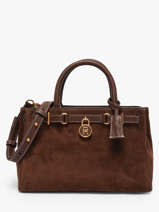 Sac Port� Main American Icon Cuir Tommy hilfiger Marron american icon AW18202