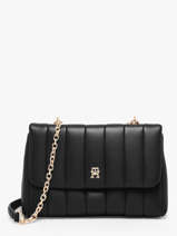Sac Bandoulire Th Grace Polyurethane Tommy hilfiger Noir th grace AW17669