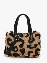 Sac Port� Main Polaire Miniprix Marron polaire S030