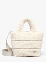 Sac Port Main Polaire David jones Beige polaire CM7746