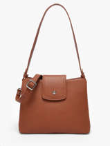 Sac Port� �paule Maya Hexagona Marron maya 2120205
