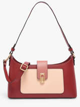 Sac Port paule Merline Hexagona Rouge merline 2520208