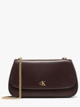Sac Bandouli�re Hardware Monogram Calvin klein jeans Marron hardware monogram 4F3171G