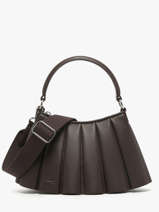 Sac Port paule Lenglen Cuir Lacoste Marron lenglen NU5011DP