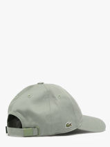 Casquette Lacoste Vert accessoires RK044000-vue-porte