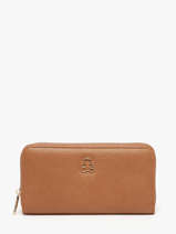 Portefeuille Zip Lulu castagnette Marron zip CHRYS033