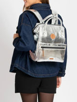 Sac  Dos Adventurer S Lucky Star Cabaia Argent lucky star STA-vue-porte