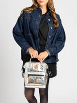 Sac  Dos Adventurer Xs Lucky Star Cabaia Argent lucky star STA-vue-porte