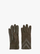 Gants Isotoner Vert women gloves 85255
