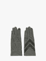 Gants Isotoner Gris women gloves 85229