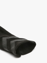 Gants Isotoner Noir women gloves 85255-vue-porte