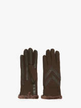 Gants Isotoner Marron women gloves 85304