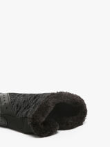 Gants Isotoner Noir women gloves 85304-vue-porte