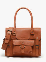 Sac Lerive Gauche M  Cuir Paul marius Marron vintage M