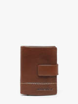 Portefeuille Porte-monnaie Cuir Maverick Marron rough gear MAVRG063