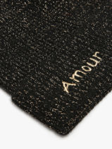 Bonnet Pieces Noir joba 17151633-vue-porte