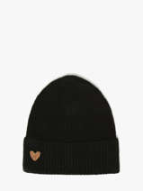 Bonnet Leopard Heart Pieces Noir niva 17153233
