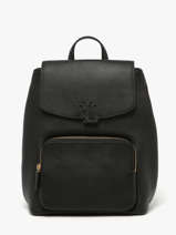 Sac  Dos Cameryn Cuir Lauren ralph lauren Noir cameryn 31969355