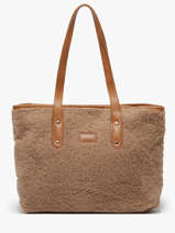 Sac Port� �paule Polaire Miniprix Marron polaire S031